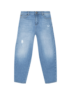 Джинсы бананы, голубые Emporio Armani
