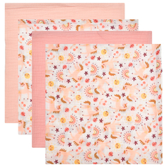 Пеленки-мини из муслина 60x60см, 4 шт Jan&Sofie