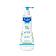 Увлажняющее молочко Hydra Bebe для нормальной кожи 0+, 300 мл Mustela