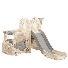Игровой комплекс с горкой Kids Bus (171 см) Grey
