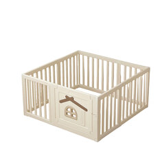 Большой детский игровой манеж Kids Classic Tree House 130x130 Camel