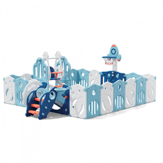 Манеж Kids SUPREME Space blue, 160x160