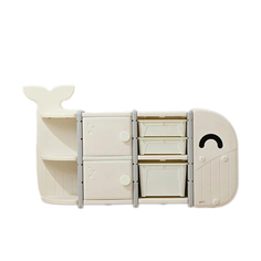 Стеллаж Kids Whale (5 ящиков) white