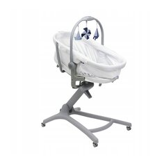 Кроватка-стульчик BABY HUG PRO 5 в 1 WHITE CREAM Chicco