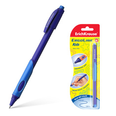 Ручка шариковая ErgoLine® Kids, Ultra Glide Technology, цвет чернил синий Erich Krause