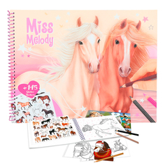 Книжка-раскраска Miss Melody Pferde Depesche