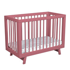 Кроватка для новорожденного Aria Antique Pink Lillaland