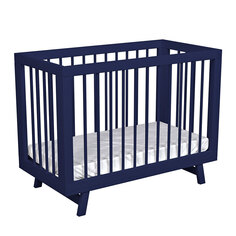 Кроватка для новорожденного Aria Night Blue Lillaland