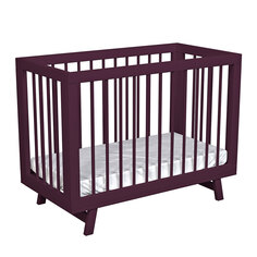 Кроватка для новорожденного Aria Italian Plum Lillaland