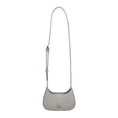 Сумка через плечо, серебристая Emporio Armani