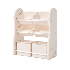 Стеллаж для игрушек New Design Organizer-1, бежевый