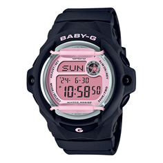 Часы Baby-G BG-169U-1C черные, розовый циферблат Casio