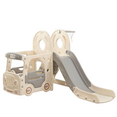 Игровой комплекс с горкой и качелями Kids Bus (171 см) Grey