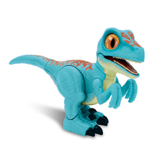 Игрушка Динозавр Раптор со звуковыми эффектами и электромеханизмами Dinos Unleashed