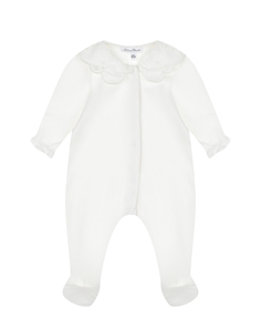 Кремовый комбинезон с вышивкой Tartine Et Chocolat