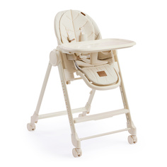 Стульчик для кормления Berny Lux, beige new Happy Baby
