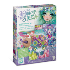 Набор аппликаций из фольги для девочек Серия Marinia Nebulous Stars