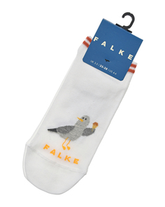 Белые носки с декором &quot;чайки&quot; Falke