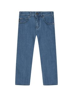 Синие джинсы regular fit Emporio Armani