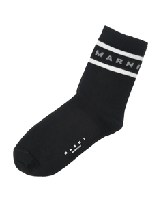 Черные носки с лого Marni