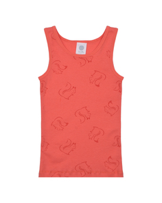 Майка с принтом &quot;белки&quot; Sanetta