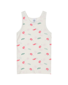 Майка с принтом &quot;леденцы&quot; Sanetta