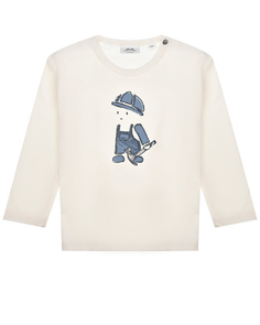 Толстовка с принтом &quot;мастер&quot; Sanetta Kidswear
