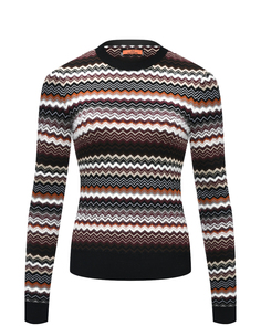 Приталенный джемпер с узором &quot;зигзаг&quot; Missoni