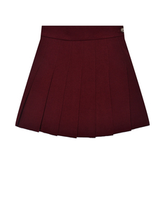 Юбка в складку, бордовая Dan Maralex