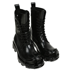 Высокие черные ботинки Diesel