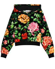 Спортивная куртка с цветочным принтом Dolce & Gabbana