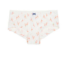 Трусы-шортики с принтом &quot;фламинго&quot; Sanetta