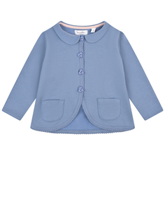 Синяя кофта с пуговицами в форме сердечек Sanetta Fiftyseven