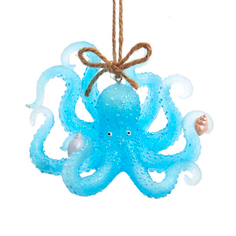 Подвеска Голубой Осьминог, 9, 5 см Christmas Inspirations