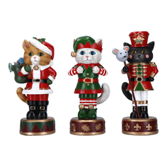 Фигурка Кот в Костюме, 3 вида, 8,9x7,6x25,4 см Timstor