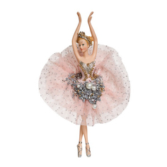 Подвеска Балерина Релеве нежная роза, 14х8х18 см Holiday Classics