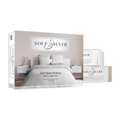Комплект постельного белья 1,5 сп, &quot;Благородное серебро&quot; Soft Silver