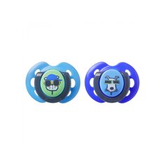 Пустышка-соска силиконовая Fun Style, 0-6 мес., 2 шт. Tommee Tippee
