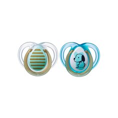 Пустышка-соска силиконовая Moda для мальчиков, 0-6 мес., 2 шт. Tommee Tippee
