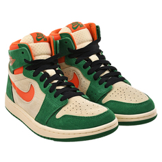 Кеды высокие AIR JORDAN, зеленые Nike