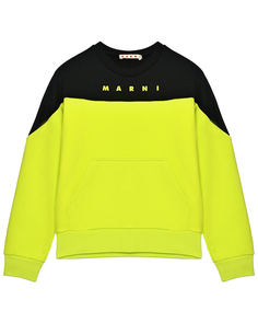 Свитшот в стиле color block Marni
