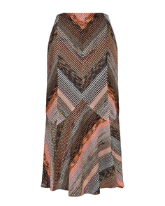 Юбка-годе с зигзагом Rashel Missoni