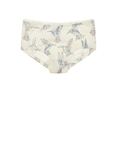 Трусы-шортики с принтом &quot;колибри&quot; Sanetta