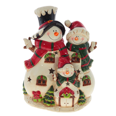 Фигурка декоративная &quot;Снеговики&quot; с подсветкой Tianqin Arts AND Crafts