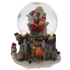 Фигурка в стеклянном шаре &quot;Дед Мороз&quot; Tianqin Arts AND Crafts