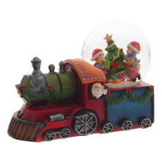 Фигурка в стеклянном шаре &quot;Паровоз&quot; Tianqin Arts AND Crafts