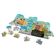 Игрушка Пазл анимированный Город Hape
