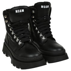 Ботинки с подкладкой из эко-шерсти Msgm