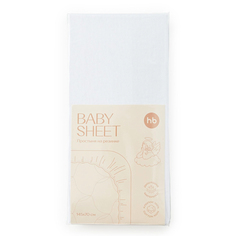 Простыня на резинке 145х70 см Happy Baby