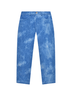 Велюровые брюки с принтом &quot;tie dye&quot; Paade Mode